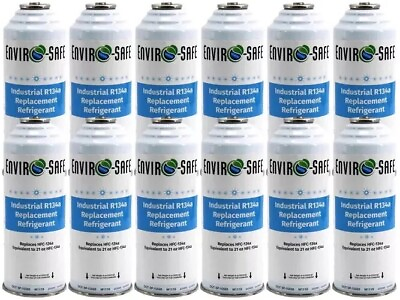 #ad R 134a Refrigerant Replacement Cans Coldest Refrigerant for Auto 12 Pack $129.99