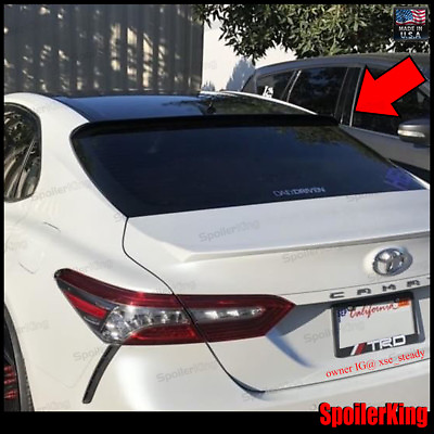 #ad 284R Rear Roof Spoiler Window Wing Fits: Toyota Camry 2018 on xv70 $96.75