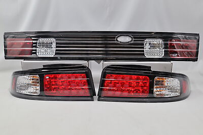 #ad NEW SILVIA S14 240SX 1993 1998 Coupe 2D LED Tail Rear Light BLACK for NISSAN $360.00