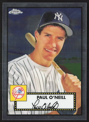 #ad 2021 Topps Chrome Platinum Anniversary Paul O#x27;Neill 51 New York Yankees $1.75