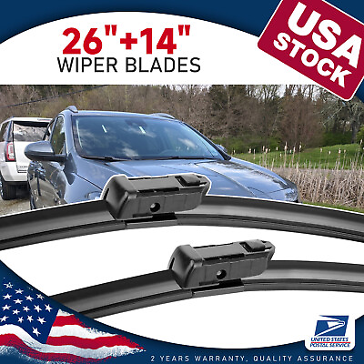 #ad For 2013 2021 Buick Encore 26quot;amp;14quot; Windshield Wiper Blade High quality Durable $12.99