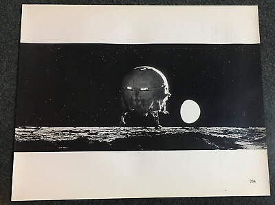 #ad Kubrick#x27;s 2001: A SPACE ODYSSEY 1968 ORIG. 8x10 CINERAMA PROMOTIONAL PHOTO #234 $42.49