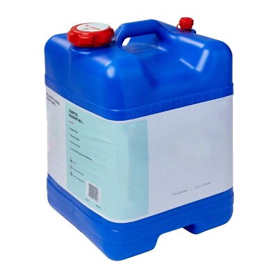 #ad 7 Gallon Rigid Water Container Blue 11.25 Inch x 11.0 Inch x 15.25 Inch $15.28