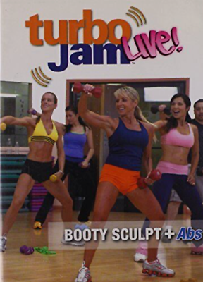 #ad Turbo Jam Live Booty Sculpt Abs DVD New Sealed $9.99