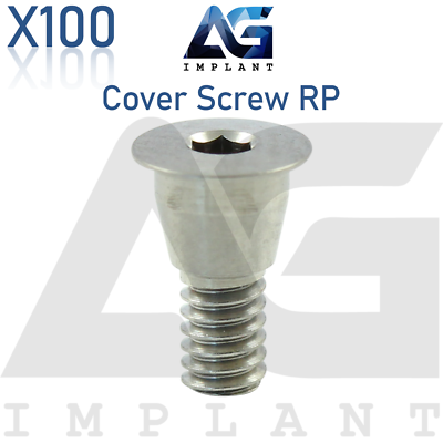 #ad 100 Cover Screw For Regular Platform RP Conical Connection Hex 2.65mm $399.90