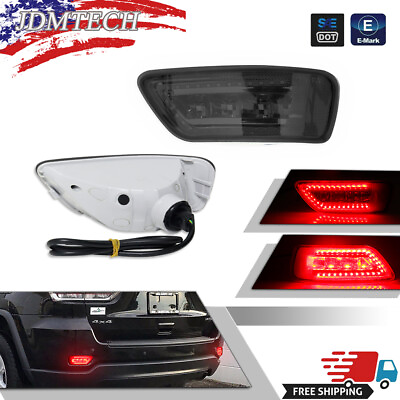 #ad LED Rear Bumper Fog Light For Jeep Grand Cherokee WK2 2011 2012 13 2021 Compass $44.99