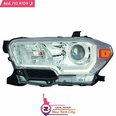 Local Pickup Fits Toyota Tacoma 2016 18 Left Head Lamp Assembly without LED DRL $240.60