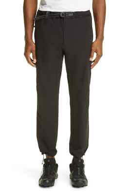 #ad NWT AND WANDER Men#x27;s #x27;TWO WAY#x27; Black STRETCH PANTS 4 $207.96