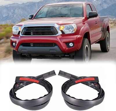 #ad 2PCS Roof Drip Molding Weatherstrip Trim For Toyota Tacoma Double CAB 2005 2015 $55.99