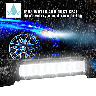 #ad 7 inch 18W Slim Spot LED Work Light Bar Driving Fog Lamp Off Road SUV Car Truck $12.98