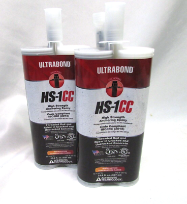 #ad Ultrabond A22 HS1CC Structural Epoxy Anchor Adhesive 21.2 fl oz 2 $71.95