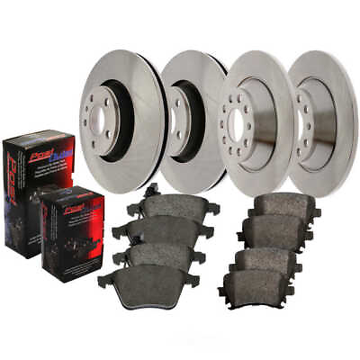 #ad Disc Brake Kit OE Plus Pack Front and Rear Centric fits 16 20 Honda Civic $172.06