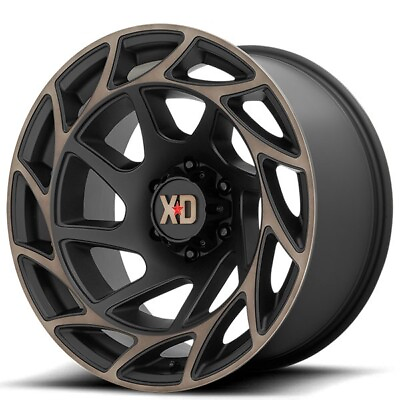 #ad 17quot; XD Wheels XD860 Onslaught Satin Black with Bronze Tint Off Road Rims 4pcs $1180.00