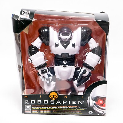 #ad ⭐ WooWee Mini Robosapien Robot Black White New Sealed 02 ⭐ $19.99
