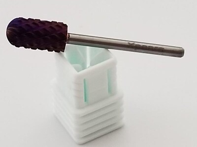 #ad Set of 5 Rounded Top Purple Carbide Nail Drill Bits 4XC Bén Bền Không Tưng $54.95