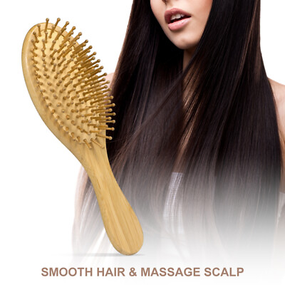 #ad Wooden Comb Men Comb Brush Women Hair Brush Comb Brush Comb Beard New $9.97