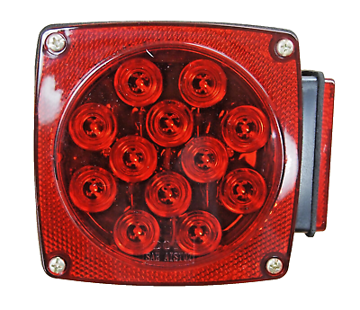 #ad 12V LED Submersible Trailer Tail Light Replacement Right Curb Side DOT HTL 007R $14.99