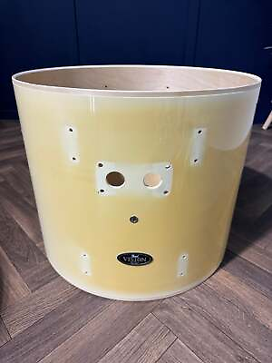 #ad Pearl Vision Bass Drum Shell 22”x18” Bare Wood Project Upcycle #LA55 GBP 37.99