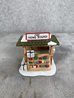 #ad Department 56 Snow Village City News Stand Only $19.98
