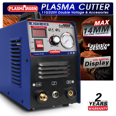#ad Portable Electric Digital Plasma Cutter 50A 14MM CUT50 110 220V Consumable IN US $199.00