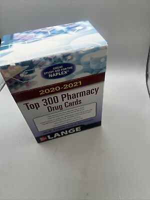 #ad McGraw Hill#x27;s Top 300 Pharmacy Drug Cards by Jill M. Kolesar $36.99