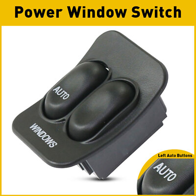 #ad Power Window Front Switch Driver Side Black For 1995 2007 Ford Ranger F57Z14529B $16.14