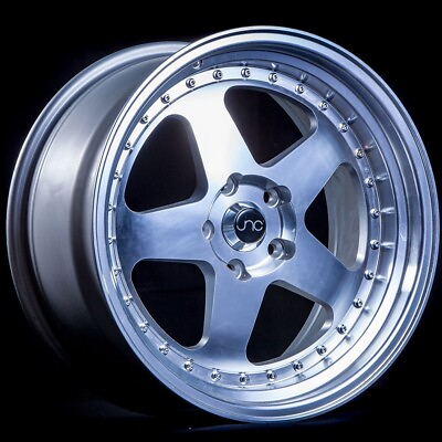 #ad JNC Wheels Rim JNC010 Silver Machined Face 18x9 5x112 ET30 $245.27