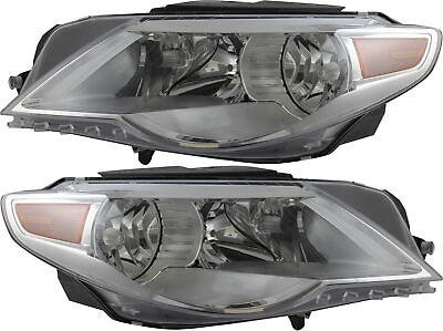 #ad For 2009 2012 Volkswagen Passat CC Headlight Halogen Set Pair $518.77