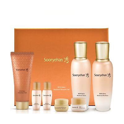 #ad SOORYEHAN BON EXTRA MOISTURE SKINCARE GIFT SET Korean Skincare Gift Set Lu... $134.95