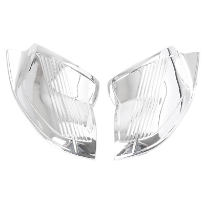 #ad 2xABS Chrome Inner Fairing Covers For Harley Electra Glide Classic FLHTC 1996 13 $20.81
