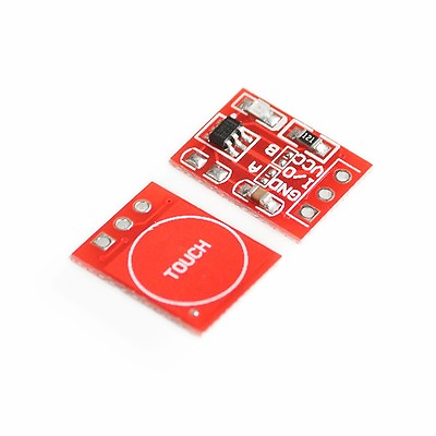 #ad 10Pcs TTP223 Capacitive Touch Switch Button Self Lock Module for Arduino C $1.50