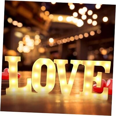 #ad Marquee Light up Letter8.7quot; Large SignLight Up Letters Love Light Signs LOVE $22.20