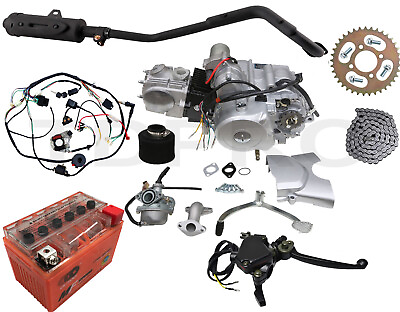 #ad 125cc Semi Automatic Engine Motor for Go Kart ATV Quad Taotao Coolster TRX90 110 $519.09