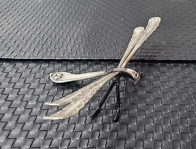 #ad Dragon Fly Made From Silver Plated Silverware $13.99