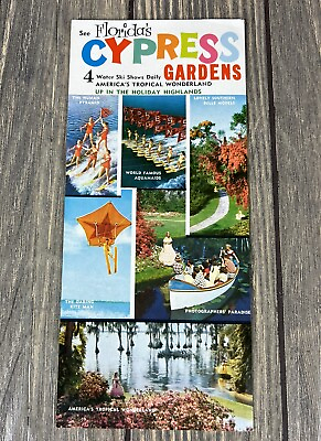 #ad Vintage See Floridas Cypress Gardens Up In The Holiday Highlands Advertisement $14.99