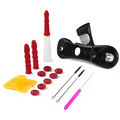 #ad Caulking Tool Kit Sealant Nozzle16PCS Silicone Tool Set Silicone Cartridge7820 AU $18.67