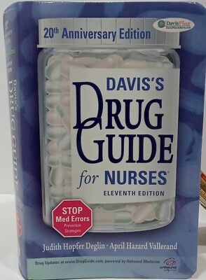#ad Davis#x27;s Drug Guide for Nurses : 11th Edition; Judith Deglin April Hazar $7.97
