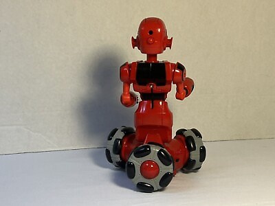 #ad Wowwee Tri Bot Talking Companion Big Red Robot Interactive For Parts Or Repair $9.99