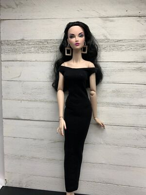 #ad Off Shoulder Dress for 16quot; Dolls in Solids $5.99