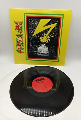 #ad BAD BRAINS S T 1997 LP Vinyl Record RE ROIR Remastered Reggae Punk RUSLP 8223 $44.99