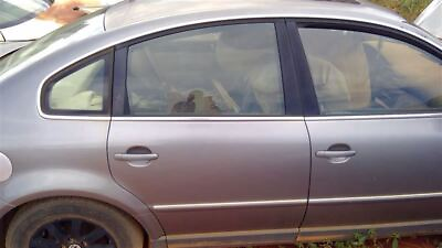 #ad Passenger Rear Side Door From Vin 050000 Sedan Fits 01 04 VW Passat OEM $615.11