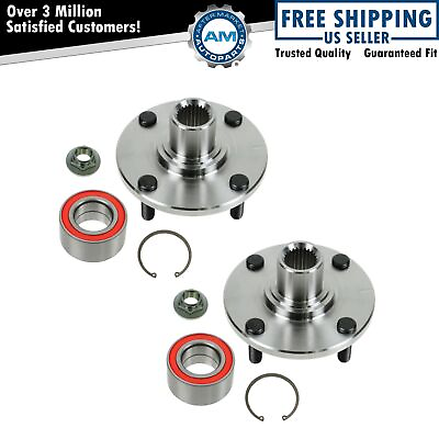 #ad 2 Front Wheel Bearings amp; Hub Kit Fits 2000 2011 Ford Focus $55.85