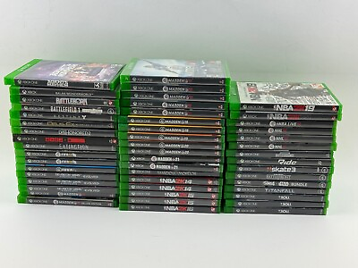 #ad Microsoft Xbox One Game Lot With Cases You Pick amp; Choose Buy More Save More $7.99