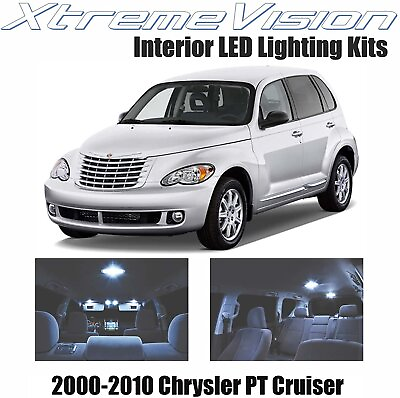 XtremeVision Interior LED for Chrysler PT Cruiser 2000 2010 10 Pieces Cool... $10.99