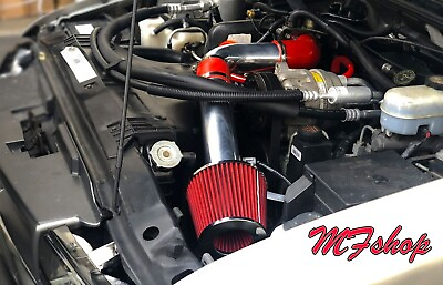 #ad RED For 1997 2003 Chevy S10 2.2L L4 LS Xtreme PIckup Cold Air Intake System Kit $58.50