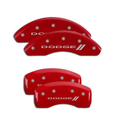 #ad MGP Caliper Brake Cover Red 12135SDD3RD Front Rear For Dodge Stratus 2005 2006 $99.00