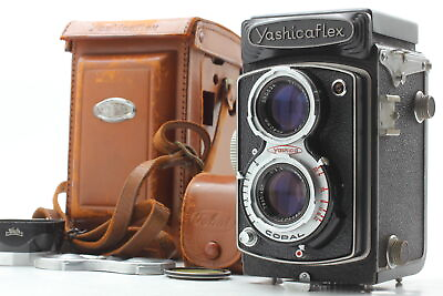 #ad Near MINT w Case Yashica Yashicaflex Model C 6x6 TLR Camera 80mm F 3.5 JAPAN $179.99