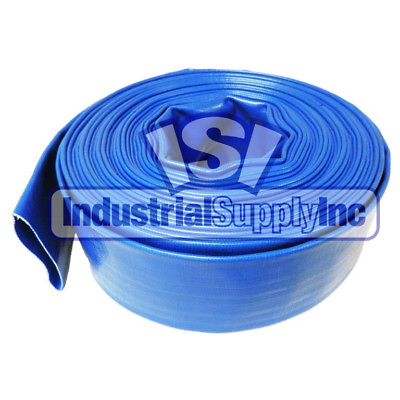 #ad Water Discharge Hose 3quot; Blue Import 100 FT Without Fittings $199.00