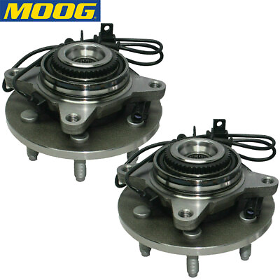 #ad MOOG Hub Bearing Assembly Front For Ford F150 2009 2010 with 6 Bolt 4.6L 5.4L $208.21