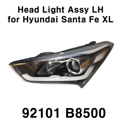 #ad New OEM 92101 B8500 Front Head Light Lamp LH for Hyundai Santa Fe XL 2014 2018 $428.44